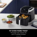 سرخ کن و هواپز نینجا مدل - Air Fryer Max Pro AF180 - تصویر 10