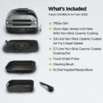 سرخ کن و گریل مدل - Ninja Foodi Smart DG551 - تصویر 13