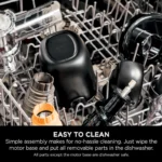 آبمیوه گیر و عصاره گیر حرفه‌ای نینجا مدل - Ninja NeverClog Cold Press Juicer JC151 - تصویر 5