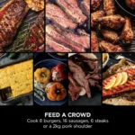 گریل باربیکیو نینجا مدل - Ninja Woodfire Grill Quick Start OG701 - تصویر 13