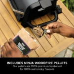 گریل باربیکیو نینجا مدل - Ninja Woodfire Grill Quick Start OG701 - تصویر 9