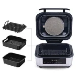 سرخ کن و گریل نوتریکوک مدل - Nutricook Smart Indoor Grill & Air Fryer AFG960 - تصویر 9