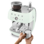 اسپرسوساز اسمگ مدل - Smeg manual espresso coffee machine 50's Style EGF03 - تصویر 25