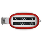 توستر نان 2 اسلات بزرگ مدل - Smeg 2 Extra-wide slots Toaster 50's Style TSF02 - تصویر 4