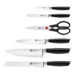 ست چاقو 7 پارچه زولینگ مدل - Zwilling sharp block all star black - تصویر 8