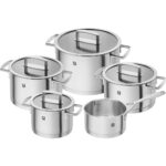 سرویس قابلمه استیل 5 پارچه زولینگ مدل - Zwilling Vitality 5pcs Cookware set