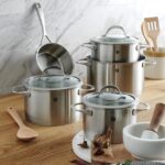 سرویس قابلمه استیل 5 پارچه زولینگ مدل - Zwilling essence cookware set 5pcs - تصویر 5